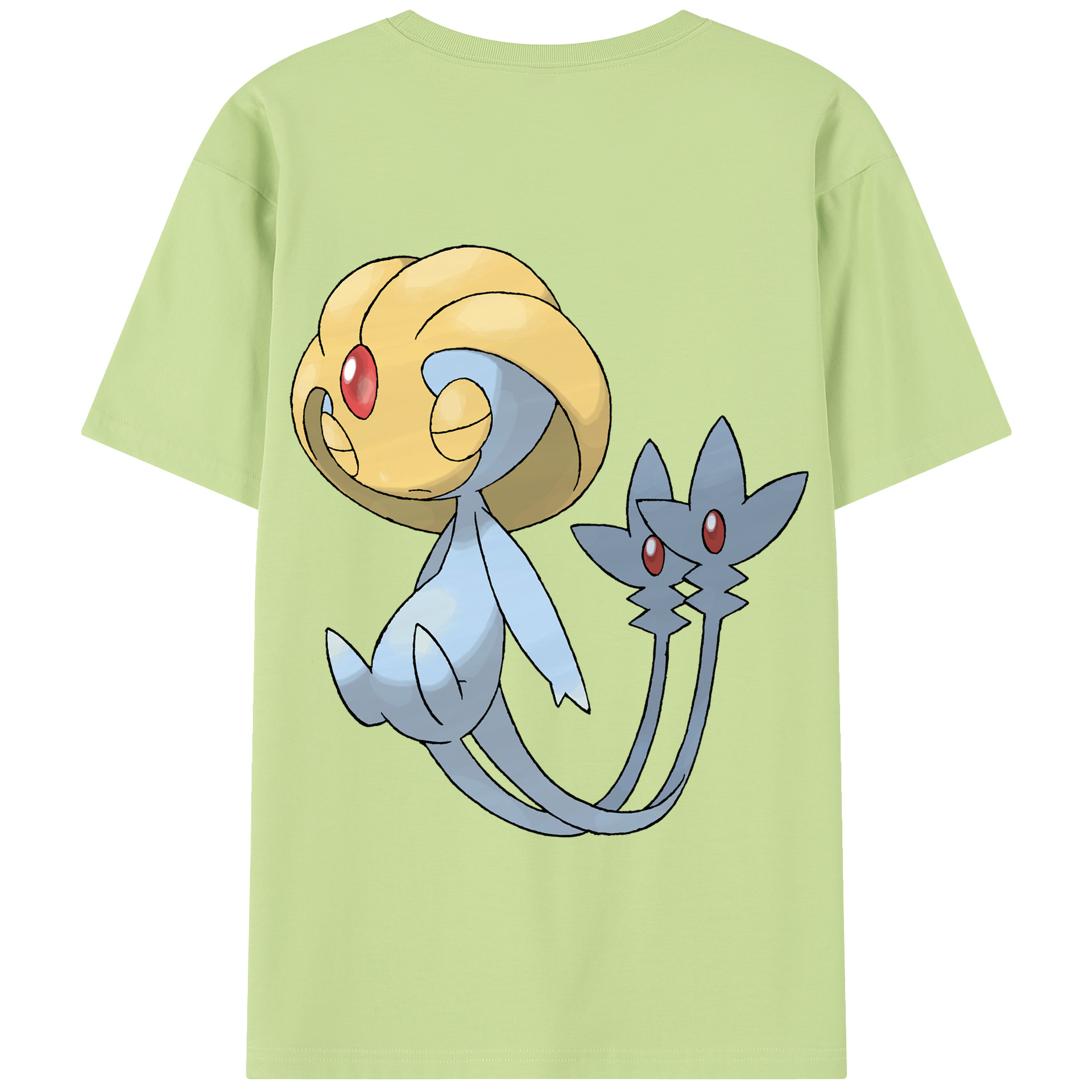 （画像用） ポケットモンスター Pokémon 綿100％半袖Tシャツ（背面プリント）